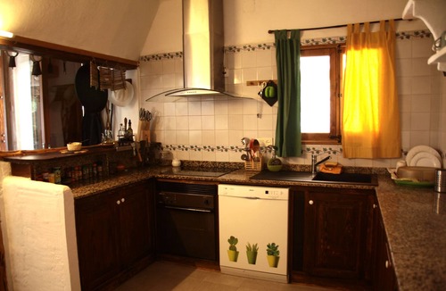 Santa Maria del Cami Villa | Beautiful design villa amongst vineyards, with pool, BBC & mountains views
