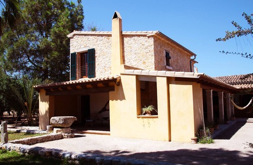 Santa Maria del Cami Villa | Beautiful design villa amongst vineyards, with pool, BBC & mountains views