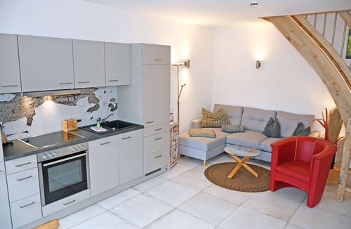 Ostseebad Baabe Villa | Beautiful maisonette vacation apartment on Lake Sellin with terrace