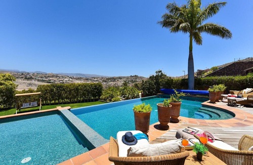 Salobre Villa | Beautiful private villa for 6 people with private pool, WIFI, A/C, TV, terrace and pets allowed