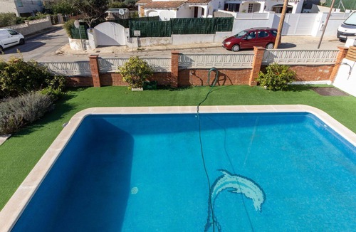 Creixell House | Beautiful private villa for 12 guests with WIFI, A/C, private pool, TV, patio and pets allowed