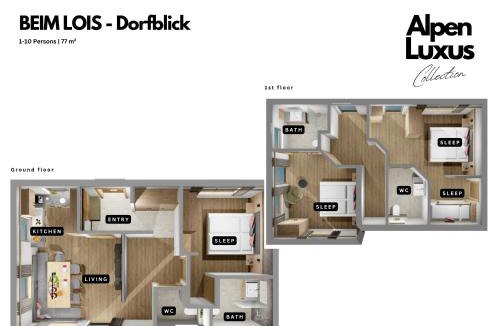 Gerlos Apartment | BEIM LOIS Dorfblick - AlpenLuxus Collection