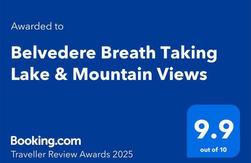 Fernhill House | Belvedere Breath Taking Lake & Mountain Views