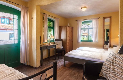 Schmilka Bed & Breakfast | Berghaus Rauschenstein: Triple room (half board) - Bio- & Nationalparkrefugium