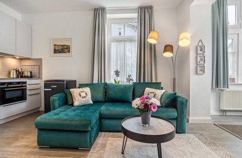 Binz Apartment | “Beyond Eden” at Villa Eden: 2-Room Apartment with Balcony Near the Beach