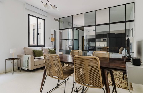 Malasana Apartment | Blueground | Malasaña, AC & w/d, nr Gran Vía
