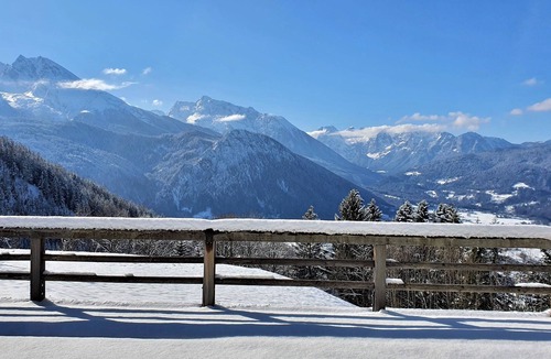 Schoenau am Koenigssee Apartment | Breathtaking panoramic view and alpine landscape all around