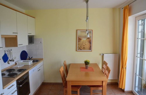 Dassow Apartment | Bright, family-friendly apartment near the beach