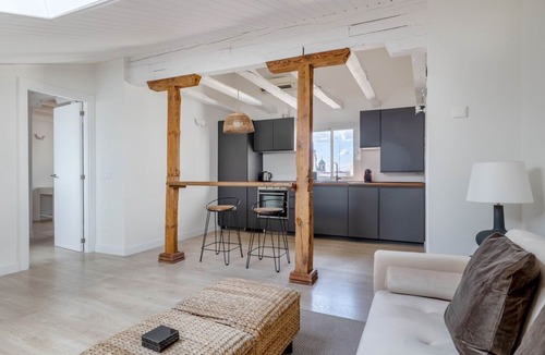 Barrio de La Latina Apartment | Bright Palacio 2BR, nr Shops & Nightlife, by Blueground