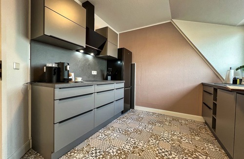 Schwerin Apartment | Bright spacious top floor apartment parking lot castle view #Cosiness Company