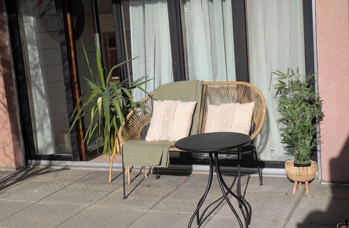Martigny Apartment | Bright studio with terrace - 30 min from Verbier - free parking