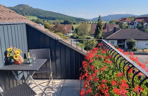 Staffelstein Apartment | Bright vacation apartment with a view of the Staffelberg