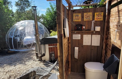 Hohenberg a.d.Eger RV Rental | Bubble overnight stay in the Fichtelgebirge - with hot tub/whirlpool for an extra charge