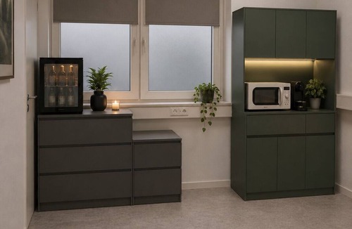 Eicken Apartment | Business Apartment in Mönchengladbach with Parking, Nespresso, and Washing Machine