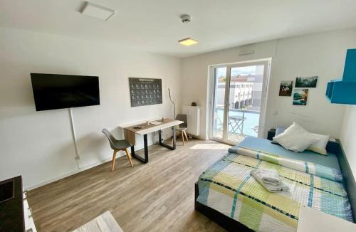 Oberhausen-Nord Apartment | Carefree Mikroapartment inkl. Balkon + Tiefgarage
