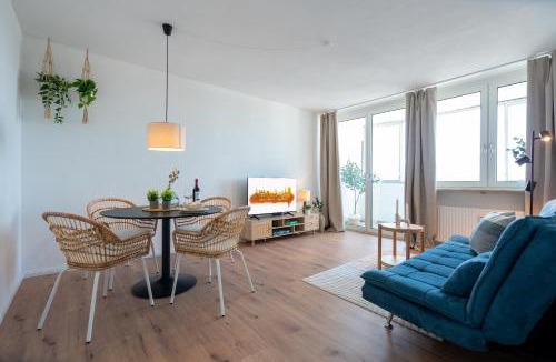 Oberhausen Apartment | CASA Sunset Augsburg - unvergessliche Aussicht - 1min zu TRAM&Bus