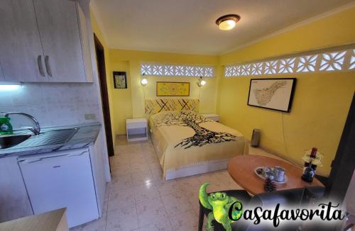 Icod de los Vinos Apartment | Casafavorita - Meer- und Teideblick für Zwei
