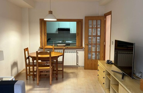 Jaca Apartment | Central Apartment in Jaca with Pool, Terrace, and Covered Parking