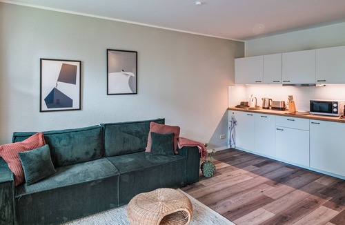 Wilsdruffer Vorstadt/Seevorstadt-West Apartment | Central/terrace/Smart-TV/Nespresso/WIFI