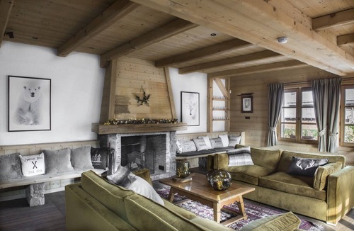 Demi-Quartier Ski Chalet | Chalet Demi-Quartier facing Mont Blanc 6 bedrooms