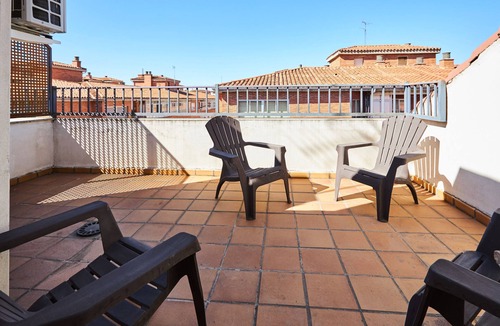 Prado Sancho Apartment | Charm & Terrace in Central Ávila