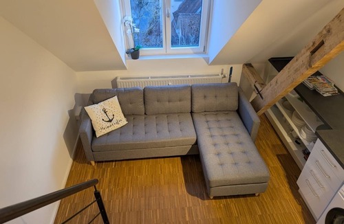 Altstadt Apartment | Charming Old Town Loft in Konstanz with Rooftop Terrace -sleeps 4.