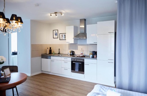 Langenhorn Apartment | Classic Apartment Hamburg - 1-4 Personen - 38 qm - Küchenzeile - Smart TV - perfekt für Geschäftsreisende und Familien