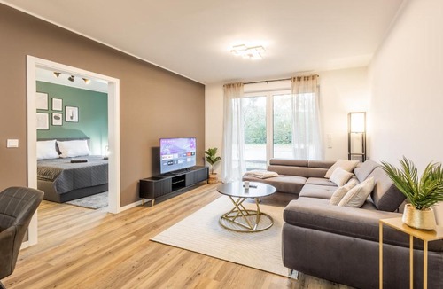 Hamm Apartment | Comfort Suite 02 I Smart-TV I Terrasse I WiFi