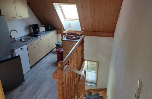Warthe Apartment | Comfortable apartment with balcony, lake view & family-friendly furnishings