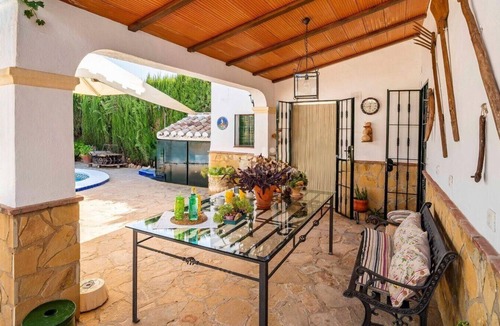 Archidona House | Cortijo La Nobleza: Holiday Home with Private Pool, Wi-Fi, and Mountain Views