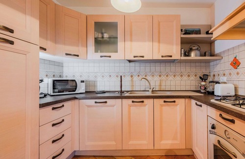 Bleggio Superiore House | Cosy apartment in villa for 5 guests with WIFI, TV, terrace and panoramic view