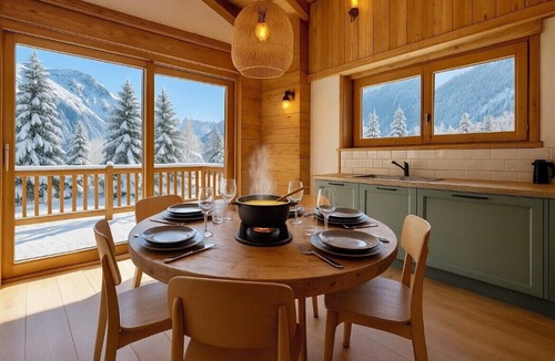 Les Praz-de-Chamonix Ski Chalet | Cosy chalet with views of Mont Blanc