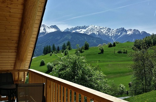 Ladis Ski Chalet | Cosy Chalet with Panoramic View, Sun Terrace and Free Summer Mountain Cable Car