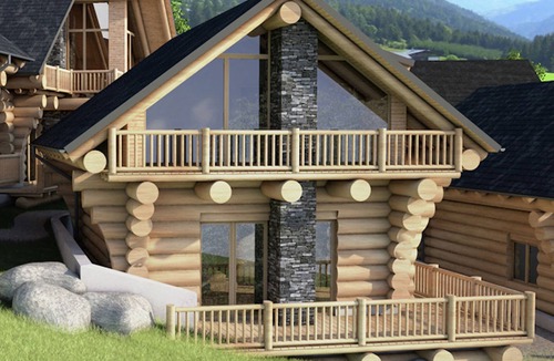 Ladis Ski Chalet | Cosy, modern Canadian wooden chalet