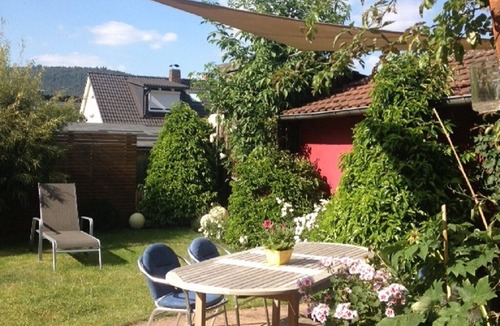Miltenberg Apartment | Cozy 4-star vacation apartment in a central location with a view of the forest