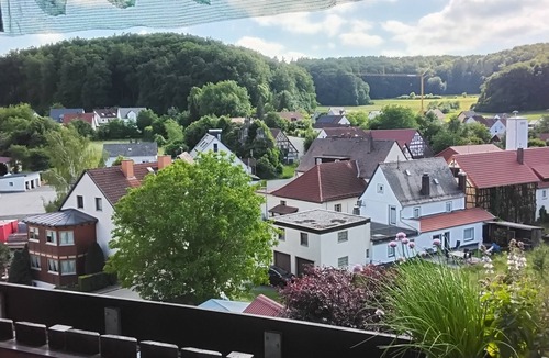 Betzenstein Apartment | Cozy attic apartment with 2 balconies and a stunning view