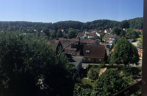 Betzenstein Apartment | Cozy attic apartment with 2 balconies and a stunning view