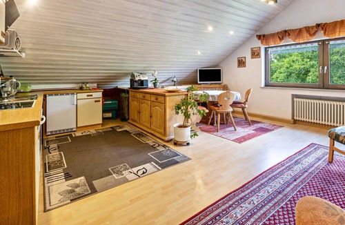 Hilzingen Apartment | Cozy Attic Apartment “Haus am Mühlenbach” in Beautiful Area with Wi-Fi, Patio & Garden; Parking Available