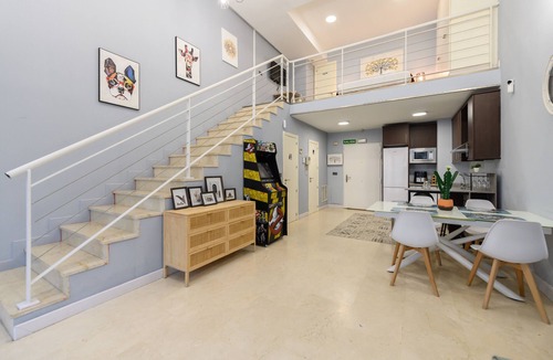 San Andres Apartment | Cozy Duplex with Open Kitchen and Private Suite in Madrid LDM11034