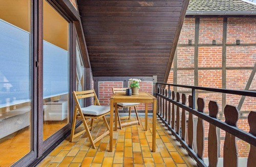 Luedinghausen Apartment | Cozy half-timbered apartment in the center of Lüdinghausen with balcony