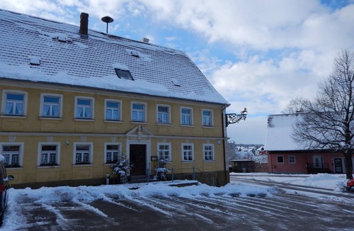 Dinkelsbuehl Apartment | Cozy vacation apartment with ground-level access