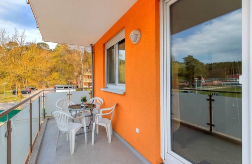 Ueckeritz Apartment | Cozy vacation apartment with balcony - close to the beach & family-friendly