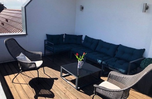 Stolpe Apartment | Cozy vacation apartment Sonnenblume LH-307 with roof terrace on Usedom - The