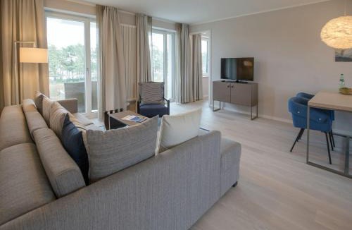 Prora Apartment | Dünenresidenz Prora - Ferienwohnung mit Meerblick, 2 Schlafzimmern und Balkon NP-307