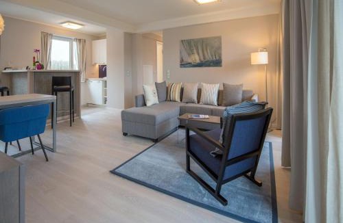 Prora Apartment | Dünenresidenz Prora - Ferienwohnung mit Meerblick, 2 Schlafzimmern und Balkon NP-307