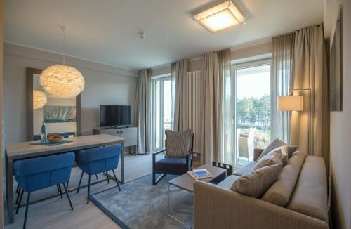 Prora Apartment | Dünenresidenz Prora - Ferienwohnung mit Meerblick, 1 Schlafzimmer und Balkon NP-310