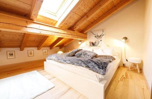 Untergrainau Apartment | Dachgeschoss Wohnung Akelei am Fuße der Zugspitze