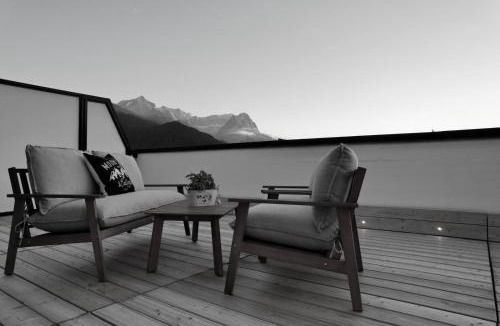 Garmisch-Partenkirchen Apartment | Dachterrasse Panorama-Glück I