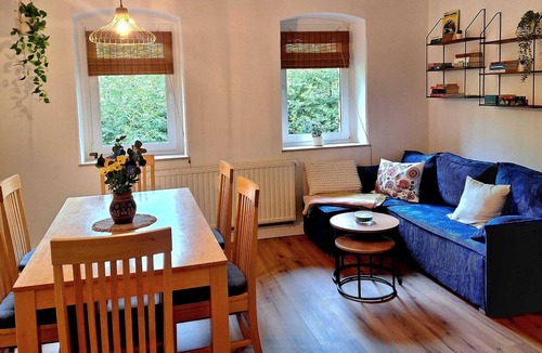 Konigstein an der Elbe Apartment | Apartment Klara on the Lilienstein hiking trail with large terrace
