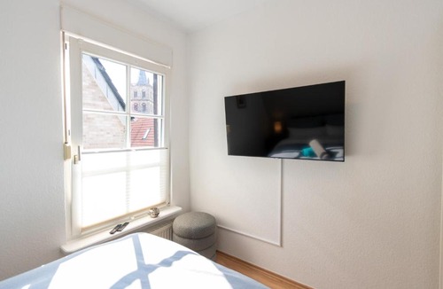 Ibbenbueren Apartment | Denkmalgeschütztes Fachwerkhaus im Zentrum mit Garage
